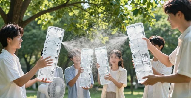 大冰块降温方法_杨浦区夏季防暑降温大冰块_大冰块户外活动使用时长